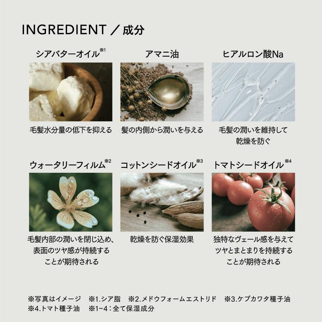 LUVCA Craft Milk Balm 60g Hair Balm Hair Wax for Perms and Curly Volume Contains Moisturizing Ingredients Derived from Skincare Hair, Control,