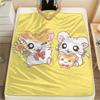 Hamtaro Flanelldecke, Hohe Qualität, Bequem für alle Jahreszeiten, Heimdekoration, Wärme und Komfort