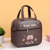 Kids Lunch Bag With Cartoon Design And Oxford Fabric For School And Travel