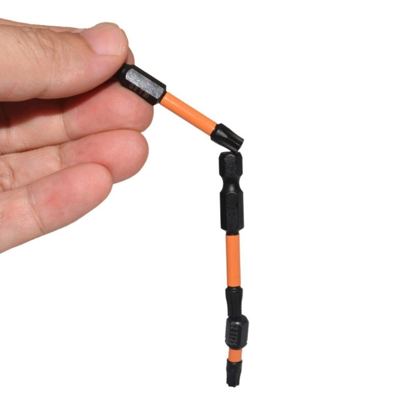 Impact Torx Bit Set 7-40 26Pcs Steel Torx Bit Set Long Impact Bit Screwdriver Bit Set Magnetic Bit and Storage Box