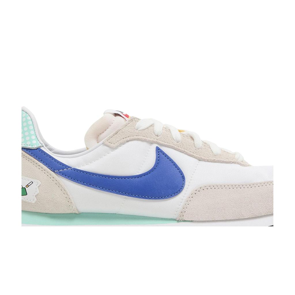 Nike Waffle Trainer 2 BG 'Scrapbook' (Unisex) White / White / Chile Red / Game Royal Kids' Casual Shoes DM7213 141