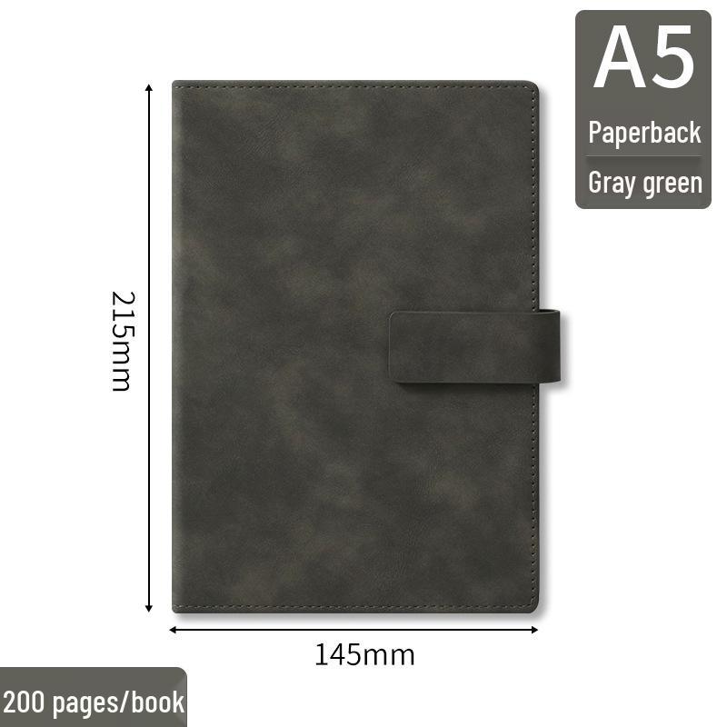 Personalisierbares Schafsleder-Notizbuch-Set – Extra dicke B5 & A5 Tagebücher für den Bürogebrauch