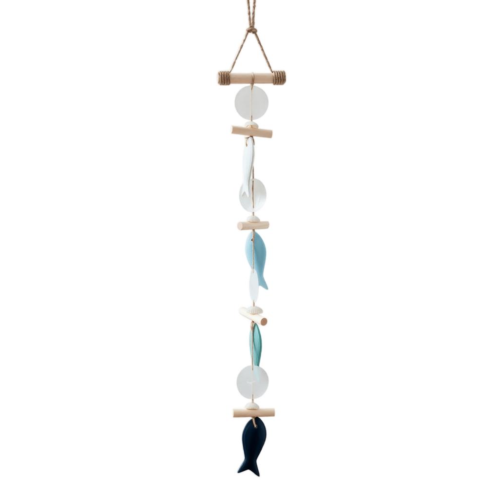 Fish and Wall Hanging Decoration for Beach Theme Home Decor