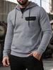 Men's Trendy Loose Stand Collar Hoodie Sports Top