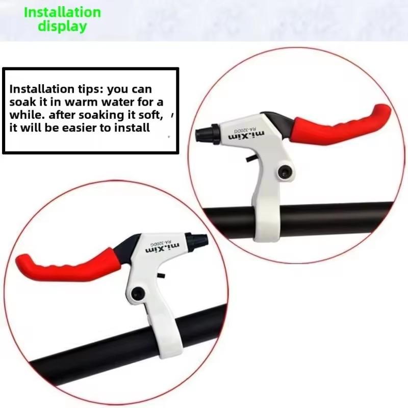 1Pair Bicycle Brake Handle Cover Road Mountain Bike Brake Lever Protect Silicone Sleeve Comfortable MTB Brakes Handle Protector