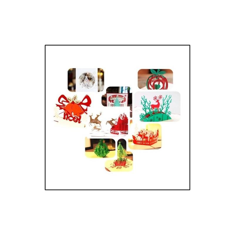 Handcrafted Laser Cut Paper Card Creative 3d Greeting Card For Celebrations And Holidays 14