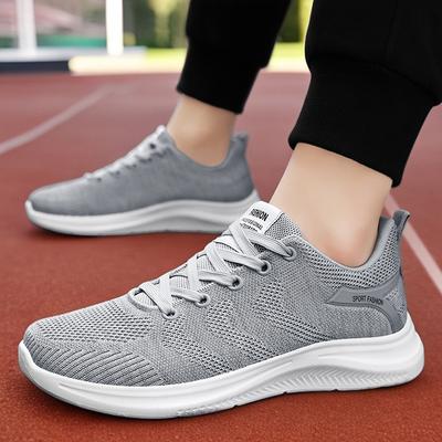 Grote Maat Schoenen voor Mannen Zomer Herfst Vetersluiting Mesh Ademend Comfortabel Platform Casual Sneakers 39-44 Platte Schoenen Mannen Schoenen