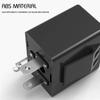 12v 3 Pin Adjustable LED Flasher Relay Motorcycle Turn Signal Lights LED Flashing Converter Tool Electronics Regulator Kit