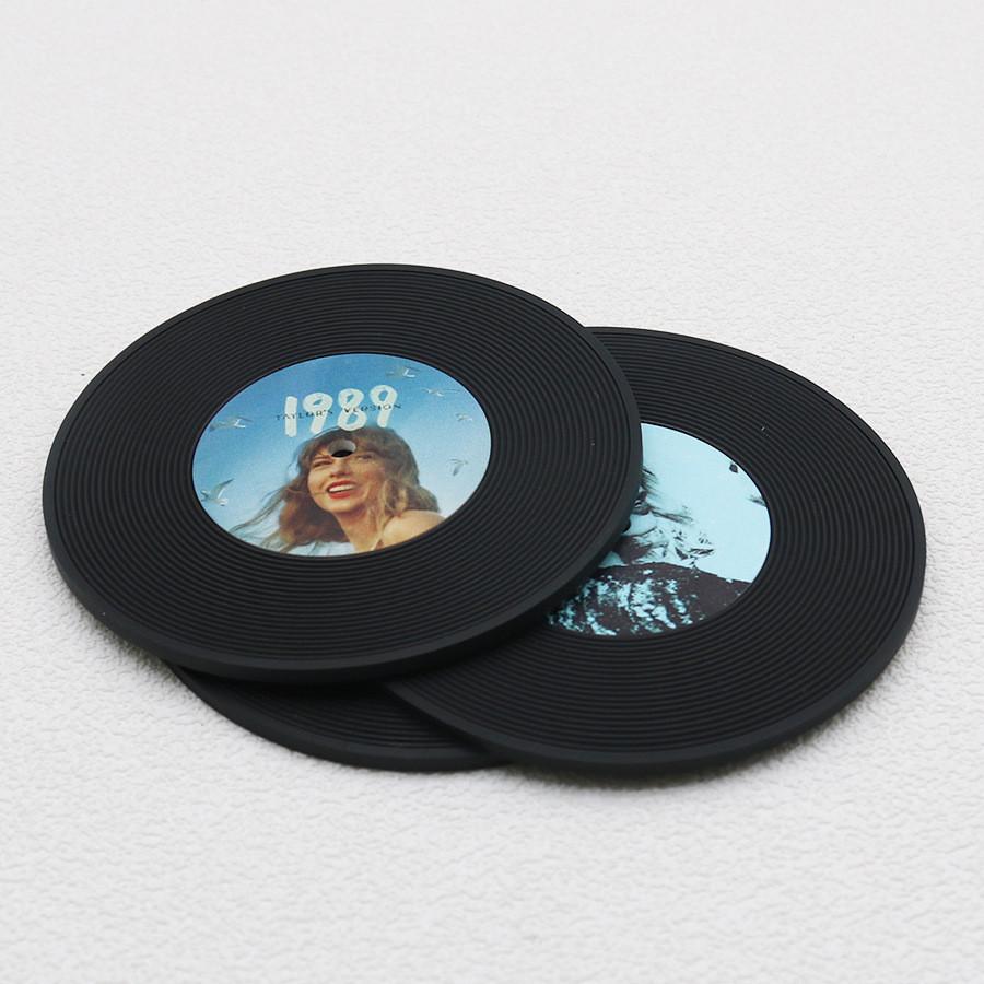 Taylor Swift 1989 Album Cd Keychain Key Ring Smiling Fan Merchandise