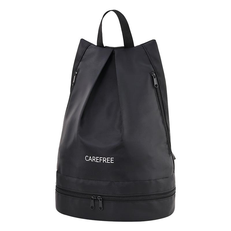 Dry Wet Separation Backpack with Shoes Compartment Waterproof Gym Bag Large Capacity Travel Swimming Fitness Bag for Women