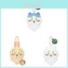 Cartoon Bear Plush Keychain With Pp Cotton Filling For Kids And Collectors