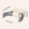 Baby Standing Bath Anti Slip Baby Bath Support Punch-free Wall-mounted Children's Bathing Rack for Standing Assistance Bathroom