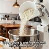 Flour Funnel for Kitchen Aid Mixer, 2026 New Anti-Spill Food Grade Attachment, Easy To Add Ingredients Without Mess, Durable Dishwasher
