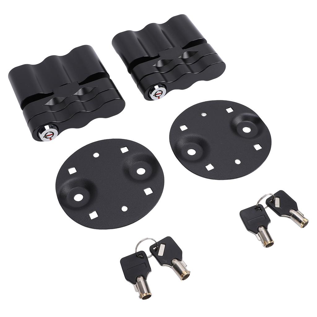 2 Sets Gas Can Mount Lock RX‑DLX‑PM T Style Handle Enhanced Safety Water Pack Mount Lock for Standard Pack With Key Lock