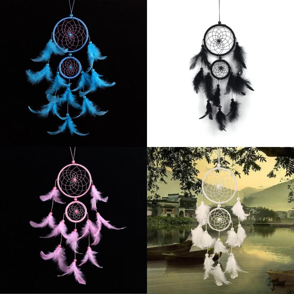 Dreamcatcher Home Decor Handcrafted Feather Wind Chime Gift For Wedding Holiday