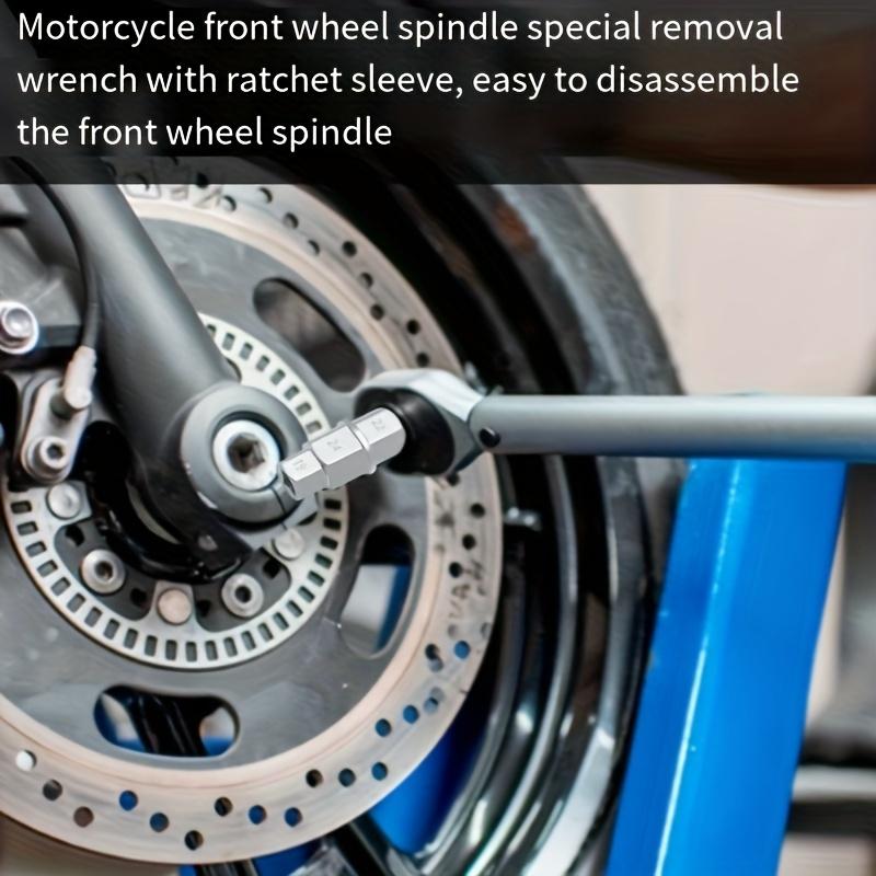 General Motorcycle Repair Tool Hexagonal Wrench Socket Front Wheel Spindle Special Removal Wrench Motorbike Tools