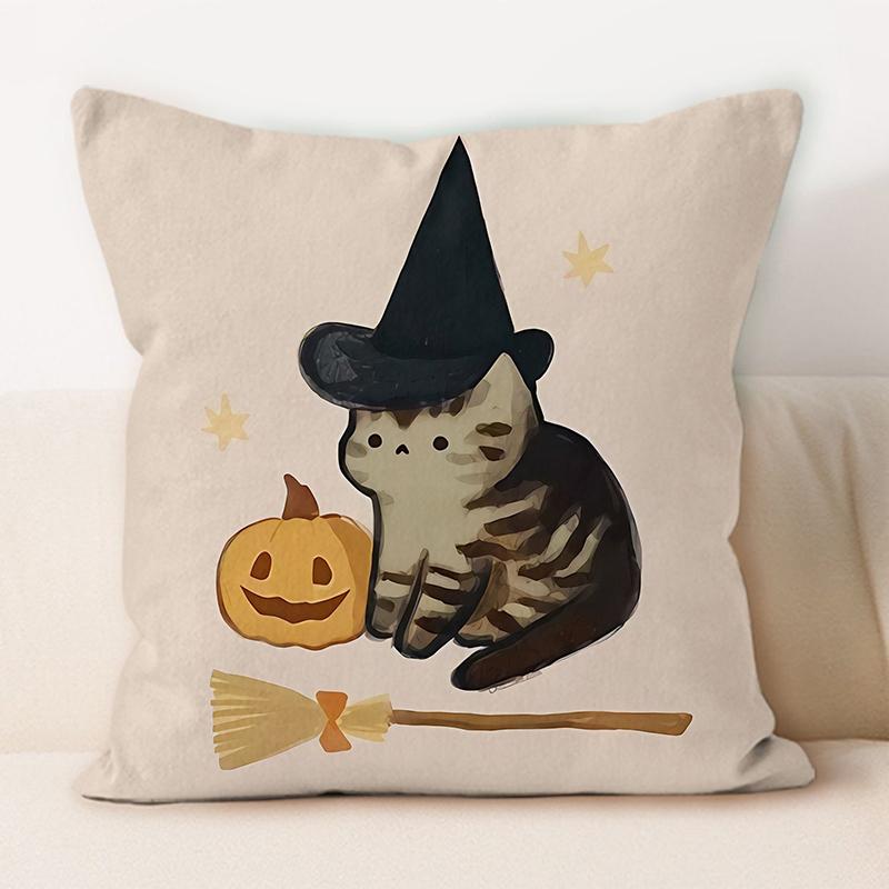 "Entzückende Kissenbezüge mit Cartoon-Katzen-Serie"