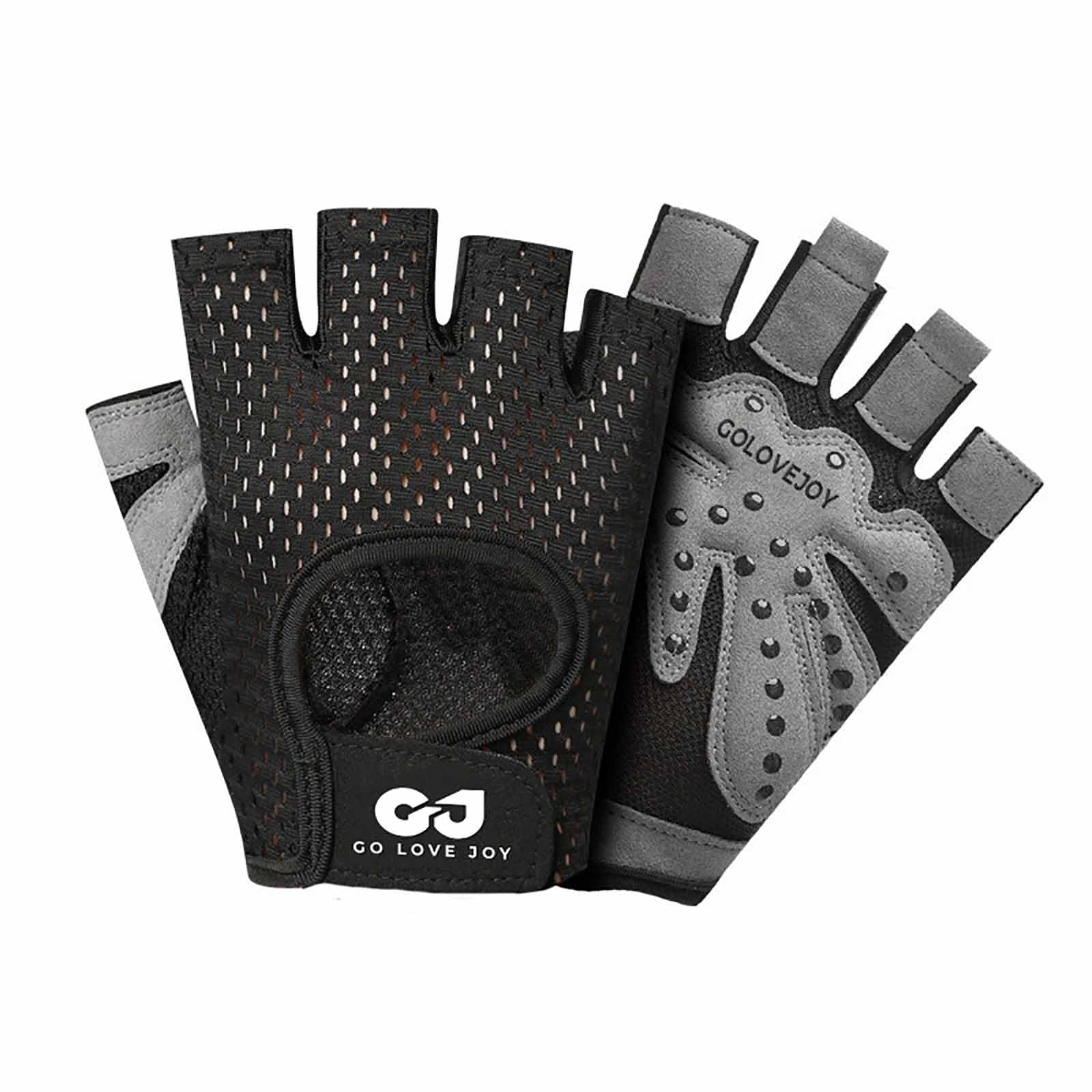 TRkin Training Gloves, Muscle Training Gloves, Gym Sports Gloves, Wrist Black M