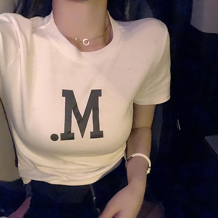 Crop top polyvalent à manches courtes et coupe slim - Tendance pour femmes 2025 Style d'été coréen