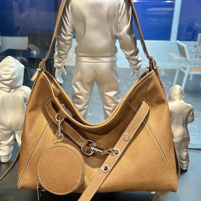 

New cowhide leather premium texture tote bag underarm bag shoulder crossbody handbag women s bag large capacity 32cm*11cm*21cm