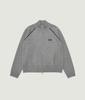 Maren Knit Zip-Up (Grey)