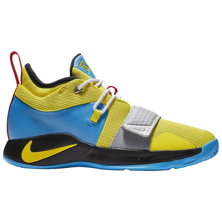 Nike PG 2.5 Opti Yellow Blue Hero GS BQ9457-740