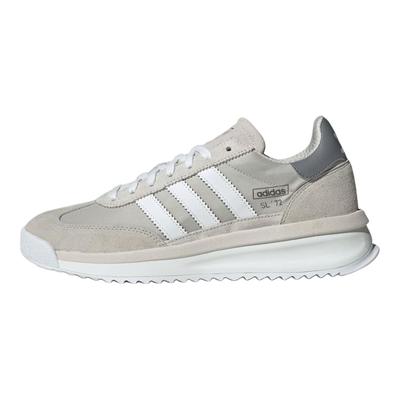 Originals Sl 72 Rtn Fabric Leather Versatile Comfortable Durable Low-Top Lifestyle Casual Shoes Unisex Casual Shoes Light-Gray JR8765