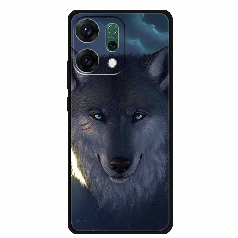 Für Oppo Reno 14 Pro Hülle Cartoon Muster Weiches Silikon TPU Hüllen Für Oppo Reno14 Pro Handyhüllen Neues Reno 14Pro CPH2739 Fundas