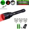 Powerful 500 Yards XRE White+Red+Green Predator Light C11 Zoom Professional Hunting Coyote Hog Varmint Flashlight Handheld Torch