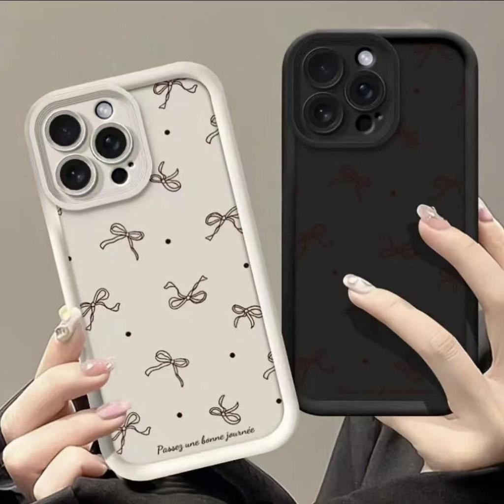 Universal Bow Phone Case for iPhone 12/13/14 Pro/15/16/17/17 Pro Max