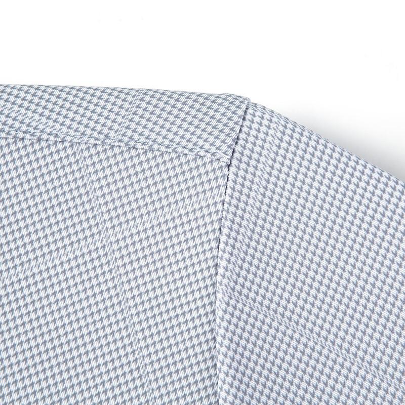 MONTAGUT Men's Stretch Short-Sleeve Business Shirt