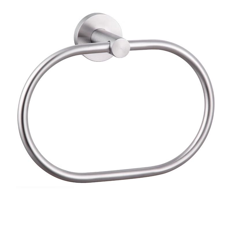 Electroplated Oval Bathroom Towel Rack