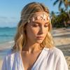Bohemian Starfish Pendant Anklet Conch Pendant Shell Anklet New Imitation Pearl Anklet  Summer