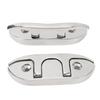 4PCS 4.7inch Boat Folding Cleat 316 Stainless Steel Flip Up Dock Mooring Cleat Marine Deck Rope Cleat Accessories