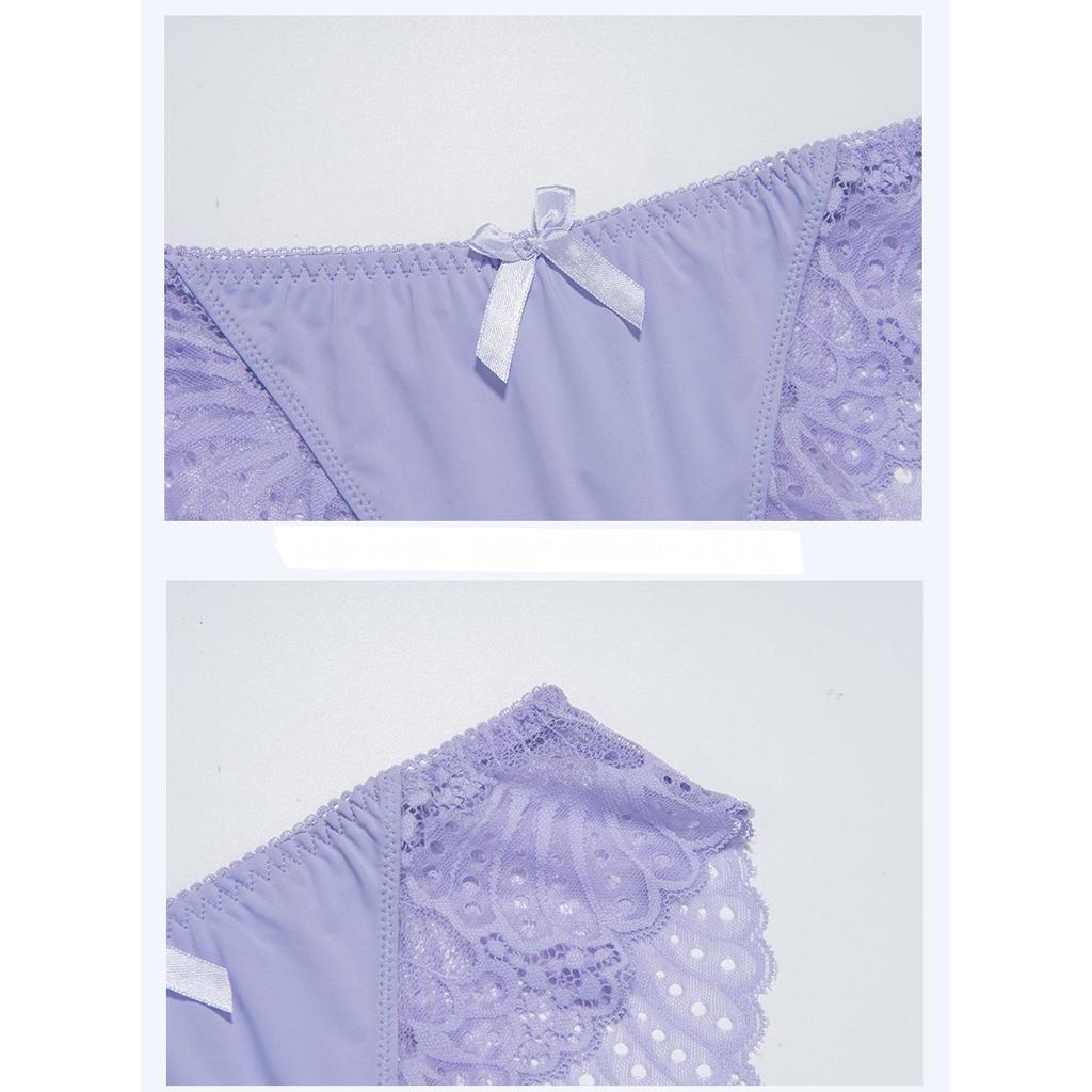 Plus Size Underwear Low Waist Panties Briefs for Female Hipster Underpant