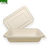 Biodegradable Corn Starch Square Takeaway Container 650ml
