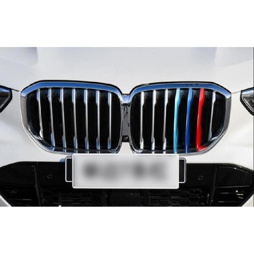 Fit For BMW X5 - Three M-Color Cover Trim 3PCS Front Centre Grille Decor