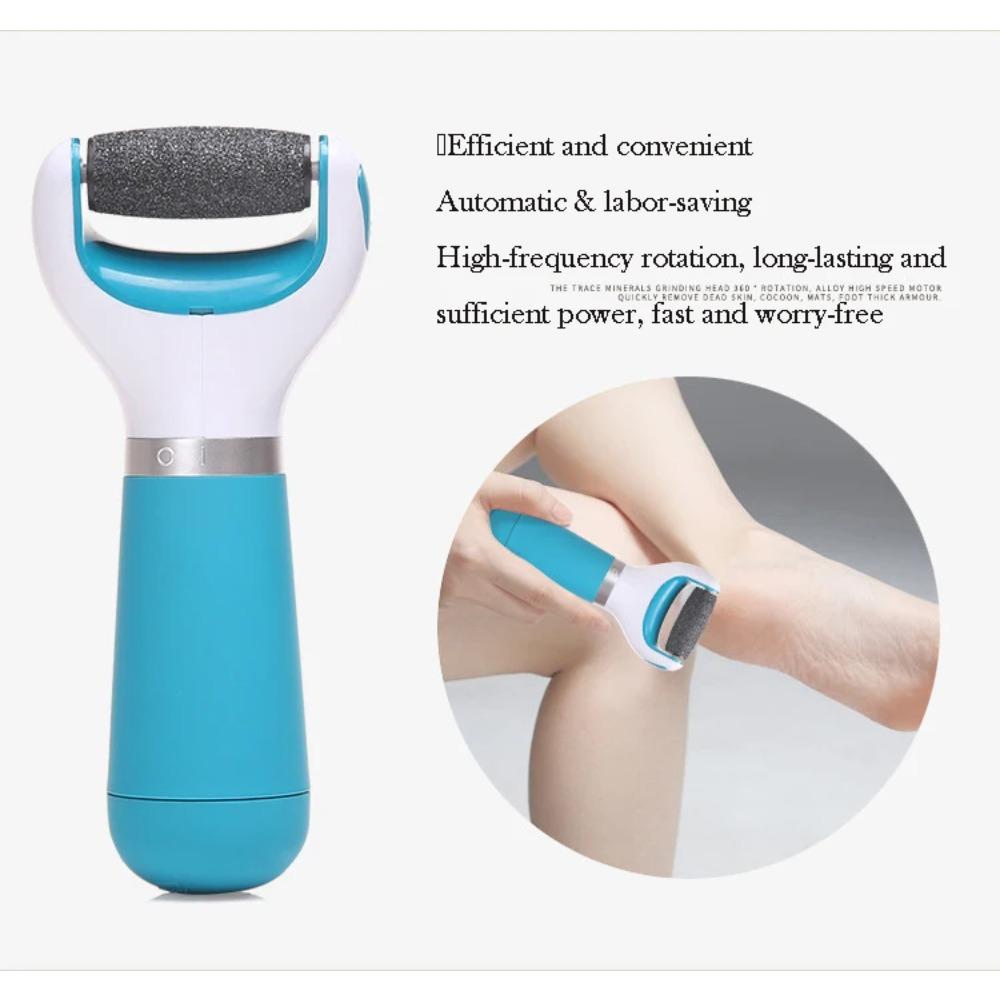 Auto Wireless Electric Foot Grinder Removal Dead Skin Calluses Cracks Hard Skin Pedicure Care Tool Waterproof Foot Cleaner