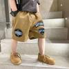 Girls' Mid-Length Summer Dress: Trendy Loose Fit Top and T-Shirt Skirt Combo for Kids