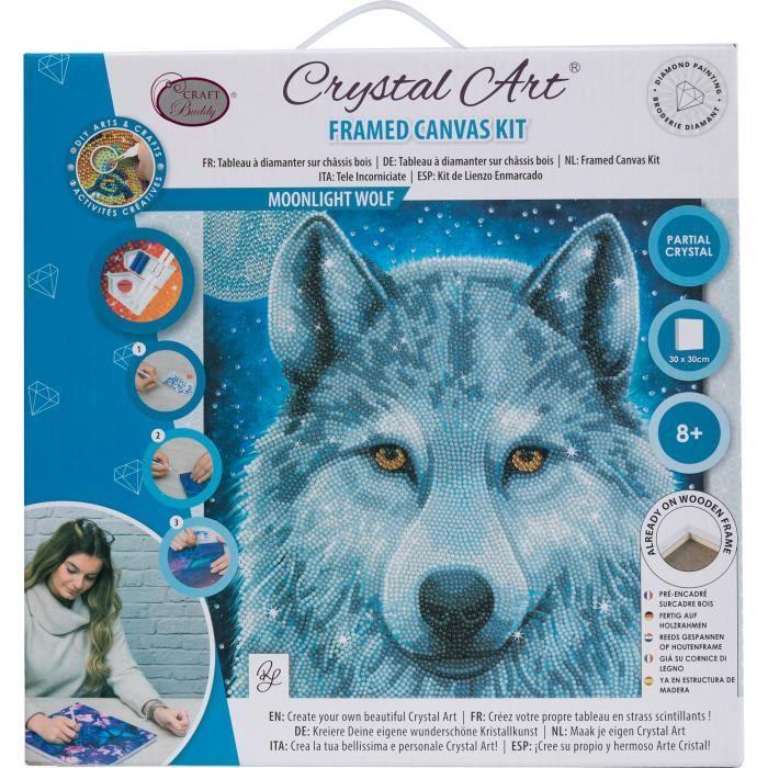 Painting Kit - VBS - Moonlight - 30 X 30 Cm - Multicolor - For Children and Adults