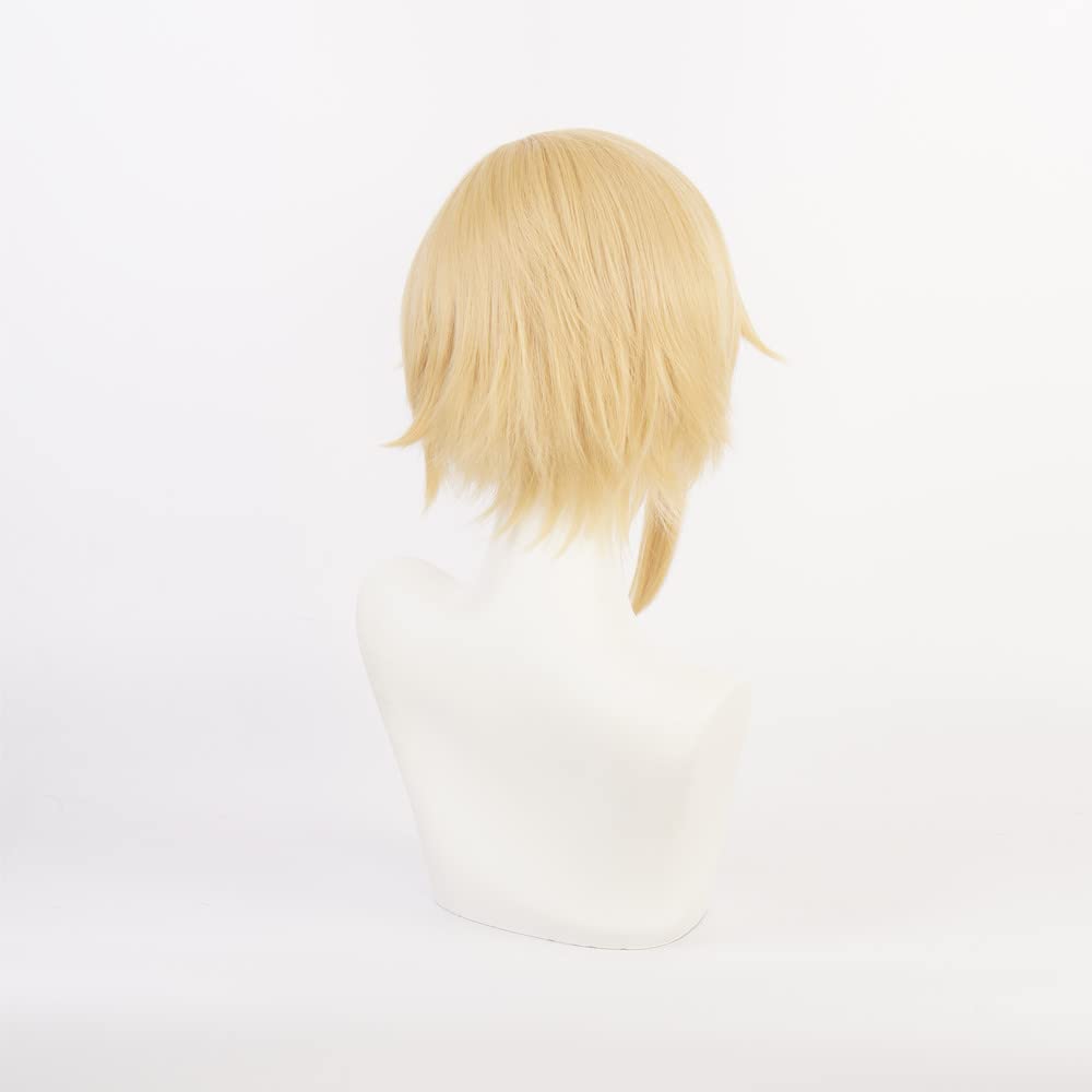 Eileen Ensemble Stars Nazuna Nito Perücke, Hitzebeständig, Cosplay-Perücke, Anime-Perücke, Verkleidungsperücke, Schulfest-Perücke [Inklusive Netz]