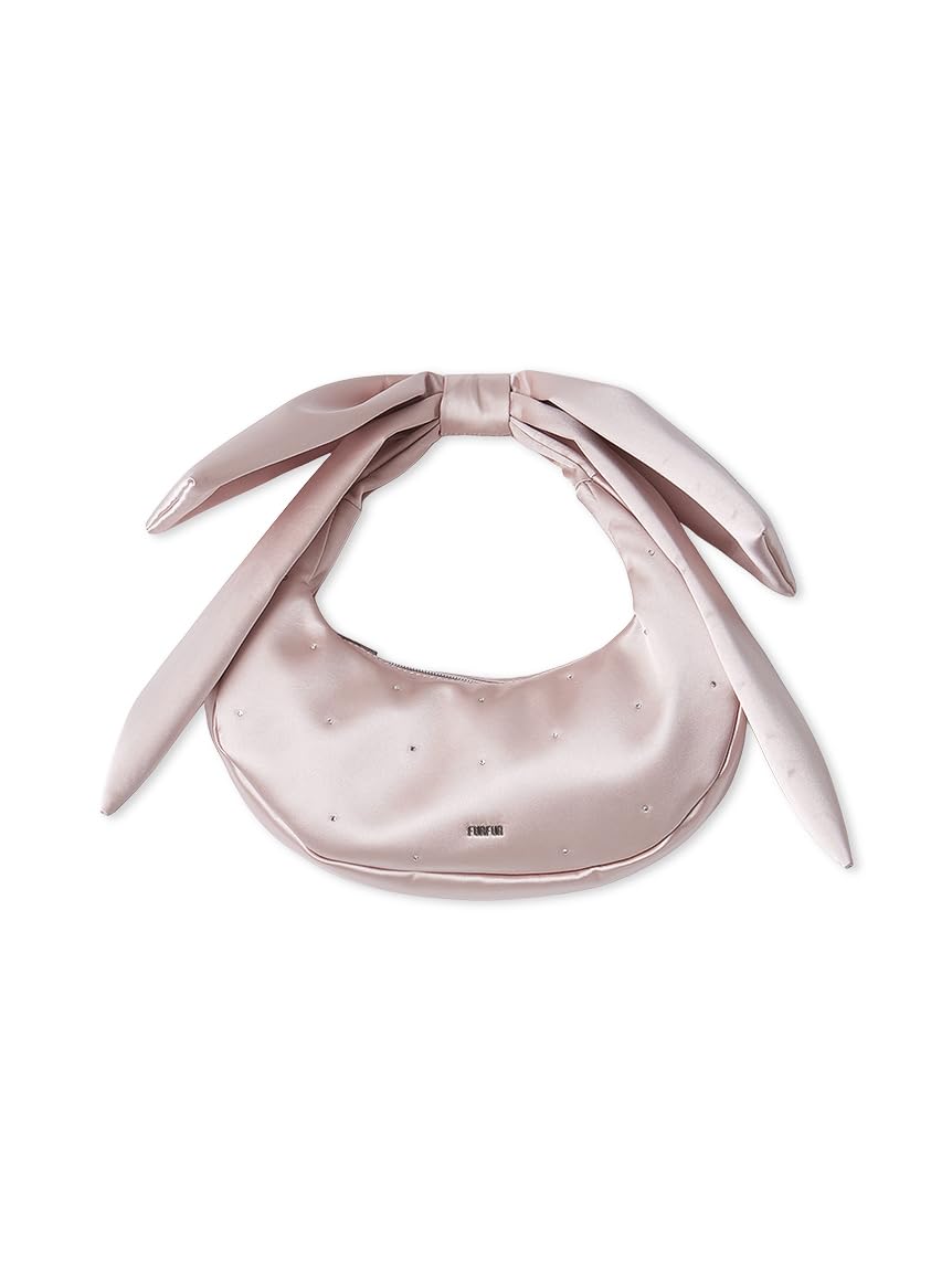 Сумка-полумесяц из сатина с ручками-лентами RWGB255518PNKF розовый 14300₽