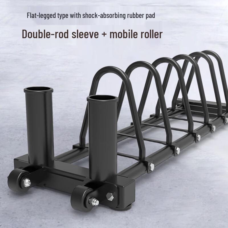 WEZHO Horizontal Weight Plate Storage Rack
