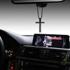 Rearview Mirror Car Styling Accessories Metal Cross Car Pendant Metal Pendant Jesus Christian