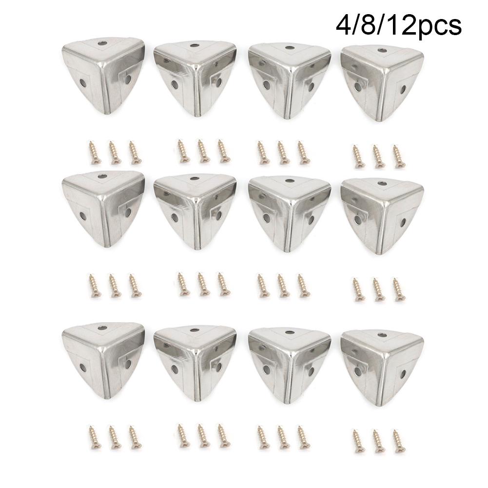 Προστατευτικό γωνίας κουτιού Ρετρό προστατευτικό σιδερώστρας αποσκευών Ξύλινο κουτί Διακοσμητικό προστατευτικό γωνίας Συνδετήρες υλικού επίπλων