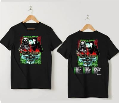 Rob Zombie 2026 Tour Freaks On Parade Konzert T-Shirt, Fan-Geschenk