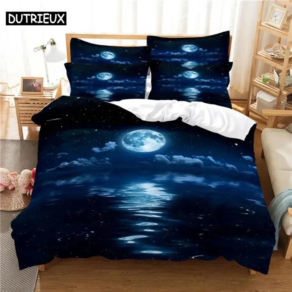 Comforter Starry Night Bedding Set For Bedroom Soft Modern S Comefortable Kids And