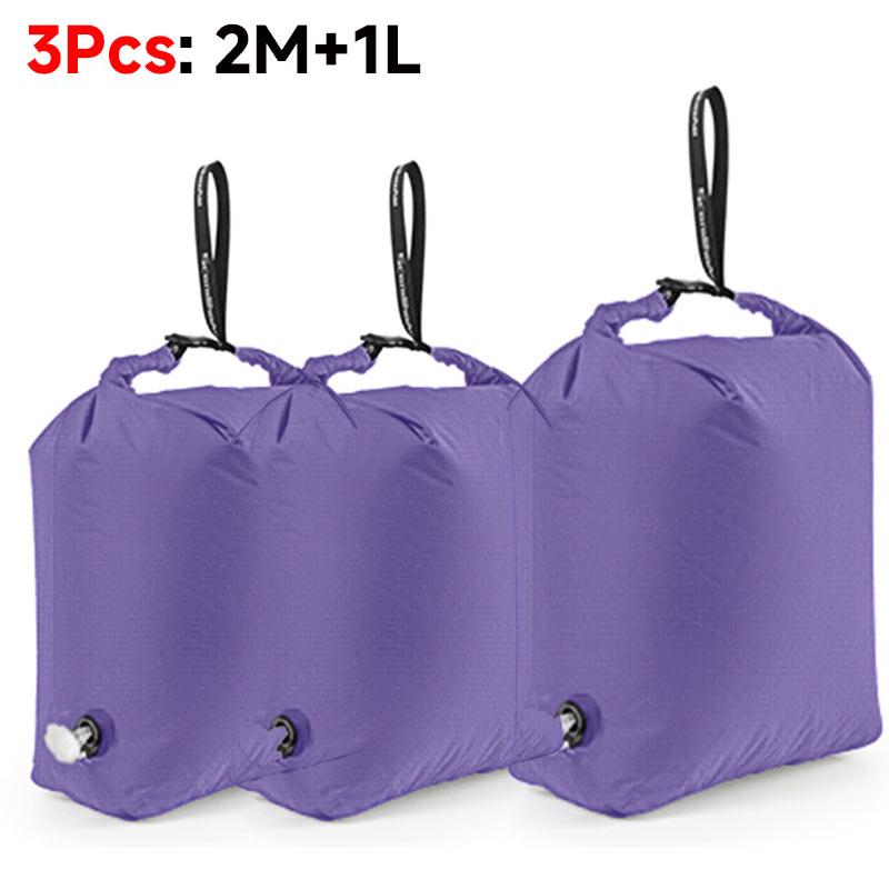 Luggage Vacuum Compression Bag Pump Free Reusable Vacuum Storage Bag 70% Space Save Waterproof Travel Clothes Sealed Packing Bag