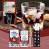 Kit de gravure sur verre dépoli Tasses DIY faites à la main avec des motifs gravés résistants à la décoloration Décoration d'intérieur portable Œuvre d'art