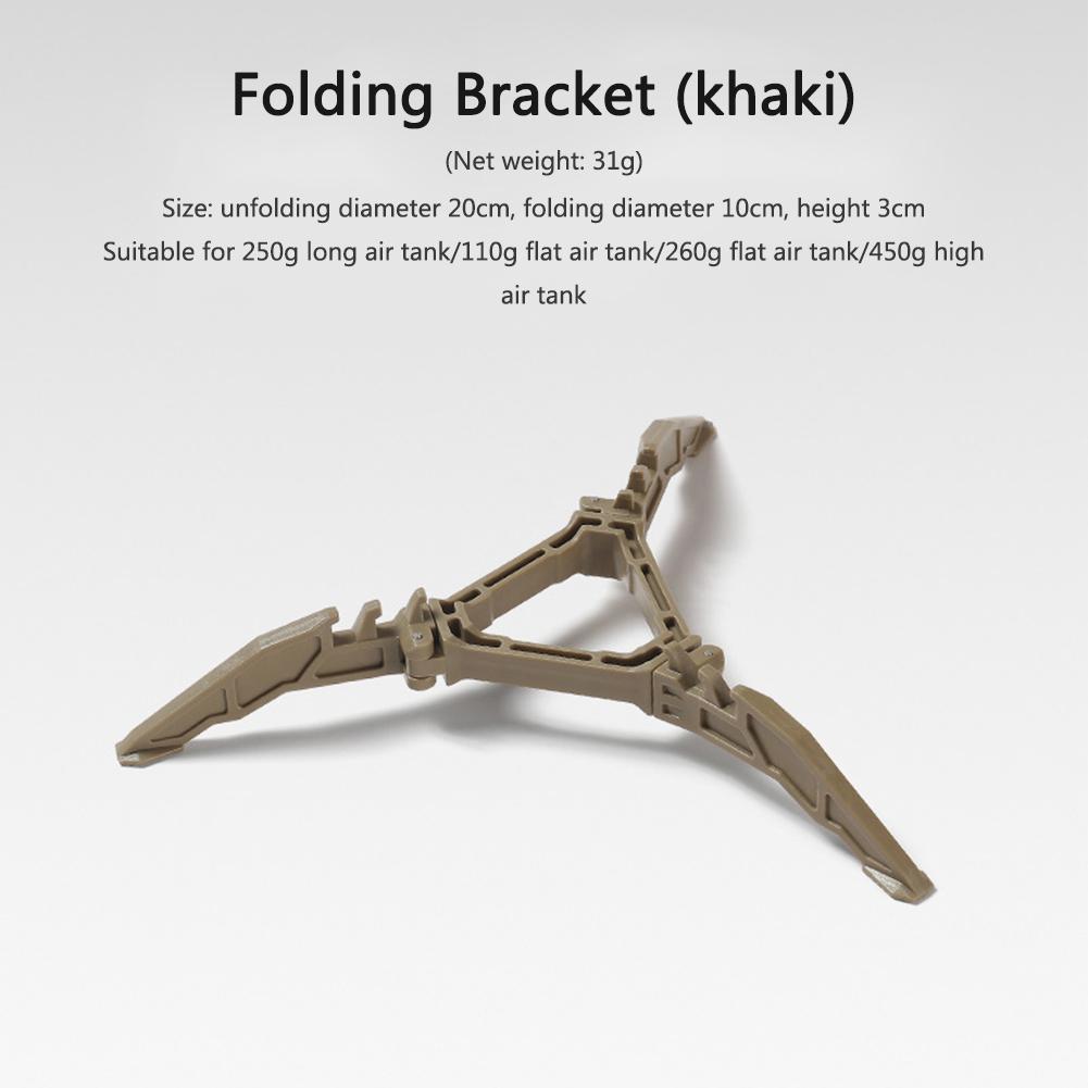 Nylon Fuels Can Stabilizer 3 Gears Adjustable Universal Cartridge Canister Tripod Foldable Accessories Outdoor Camping Equipment